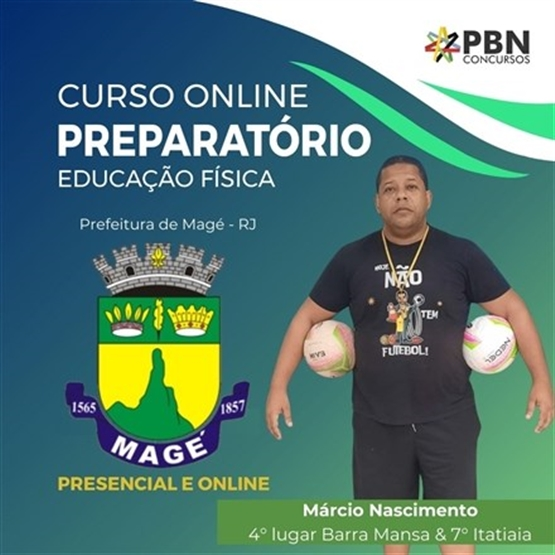 PREPARATÓRIO PARA CONCURSO PREFEITURA DE MAGÉ
