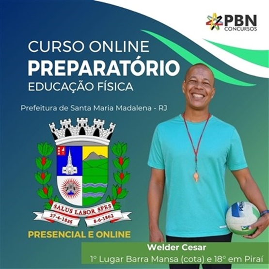 PREPARATÓRIO PARA CONCURSO PREFEITURA DE SANTA MARIA MADALENA