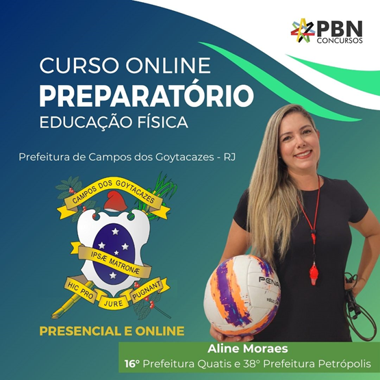 PREPARATÓRIO PARA CONCURSO PREFEITURA DE CAMPOS DE GOYTACAZES